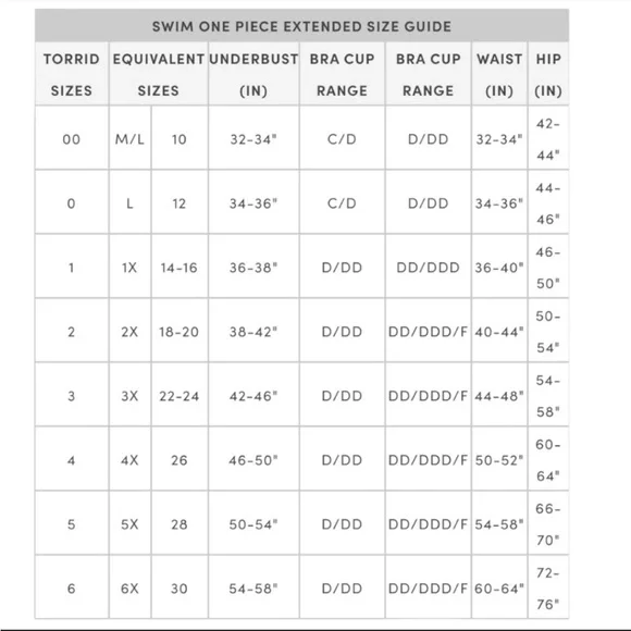 Torrid One Piece Swimsuit - Picture 5 of 5